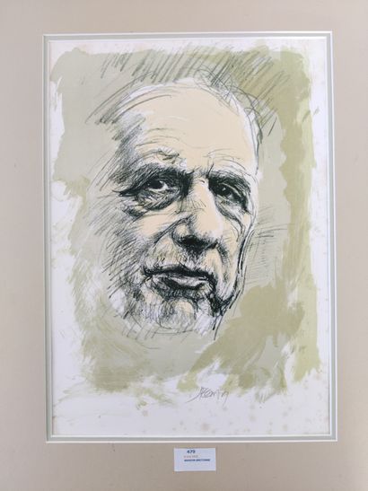 J. REMY (?) J. REMY (?)


Portrait de De Gaulle, impression


36 x 25 cm