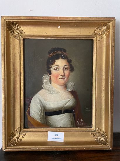 BRAND BRAND


Portrait de femme à la courone de rubis, 1818


Huile sur carton signé...