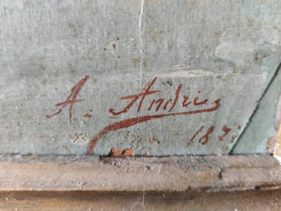 A. ANDRIEUX A. ANDRIEUX 


Le retour de pêche, 1871


Huile sur panneau, signé en...