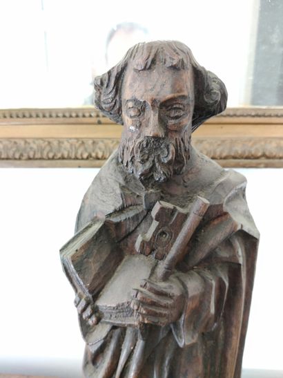 Statue de Saint Pierre en bois sculpté Statue de Saint Pierre en bois sculpté


XXe...