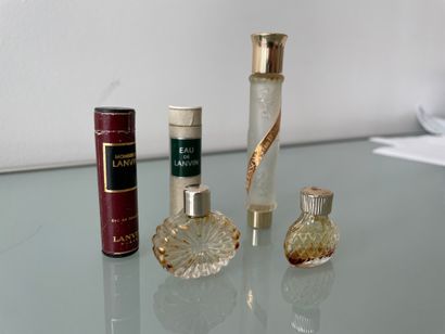 null Lot of about 6 rare miniatures with or without PDO including Nina Ricci " L'air...