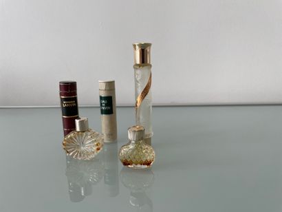 null Lot of about 6 rare miniatures with or without PDO including Nina Ricci " L'air...