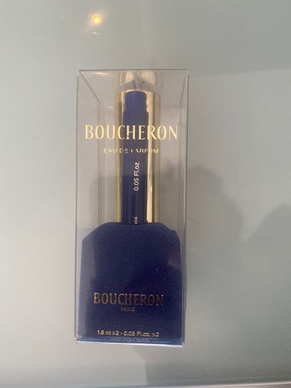 null BOUCHERON " Boucheron



Mini spray bottle, Eau de Parfum, with gold case and...