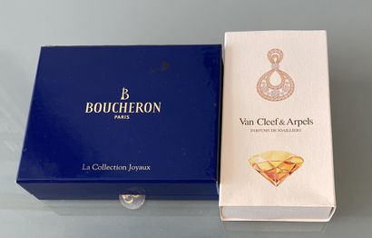null Lot including a Boucheron box, titled, containing 3 miniatures



miniatures...