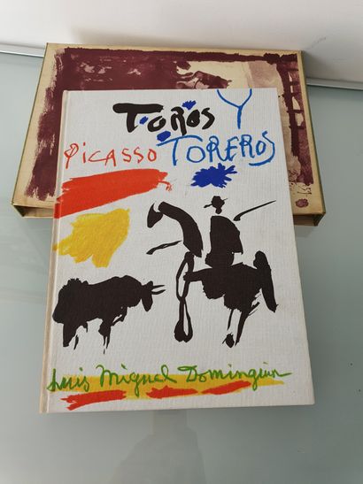 PICASSO (Pablo). Toros y Toreros. Texte de Luis Miguel Dominguin et une étude de...