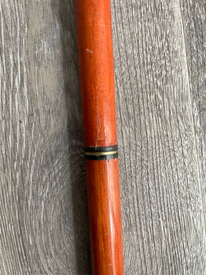 CANNE Wooden cane and bronze handle