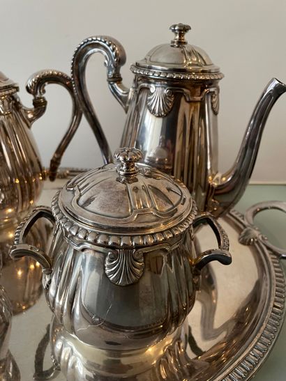 CHRISTOFLE et Gallia, Service à thé et café en métal argenté 
CHRISTOFLE & GALLIA




TEA...