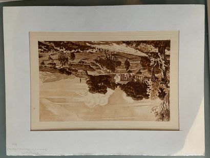 MAURICE DE LAMBERT Maurice de LAMBERT

7 engravings, plates numbered and signed in...