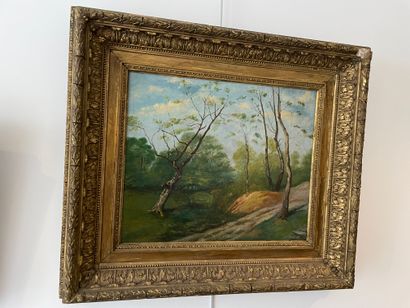 L. SIMONNET L. SIMONNET

UNDERWOOD

Oil on canvas signed lower left

38 x 46 cm 

(restorations)

In...