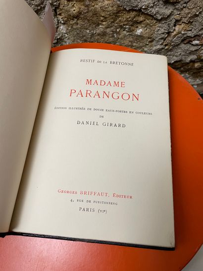 Restif de la BRETONNE, Madame Parangon, 1931 
[RESTIF DE LA BRETONNE]

Restif de...