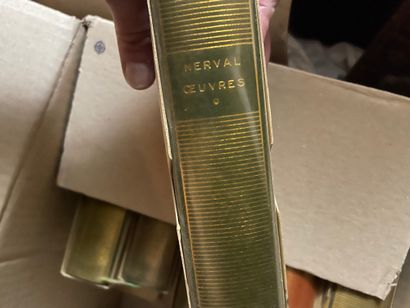 PLÉIADE 
Lot including 20 volumes of the Pléiade including La Fontaine, Victor Hugo,...
