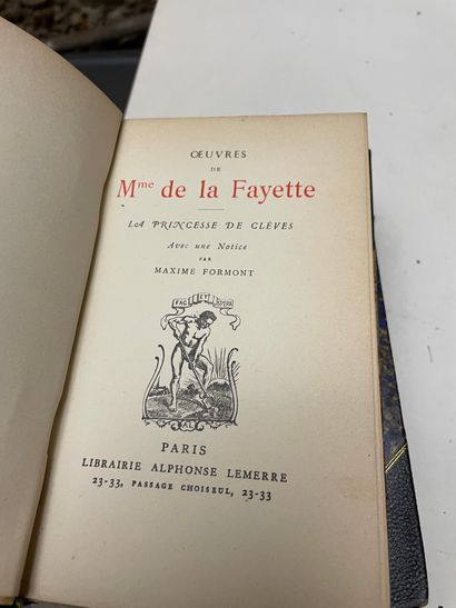[LITTERATURE -DE MUSSET - DAUDET - COPPEE- LECONTE DE LISLE ...] 9 vol. [LITTERATURE...