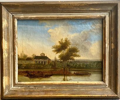 ECOLE FLAMANDE Ecole flamande du XIXème siècle

Paire d'huiles sur toile

22,5 X...