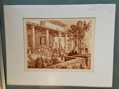 MAURICE DE LAMBERT Maurice de LAMBERT

7 engravings, plates numbered and signed in...