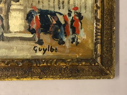 GUYLBO GUYLBO

CHURCH VIEW

Oil on cardboard signed lower right

26,5 x 35 cm

(...