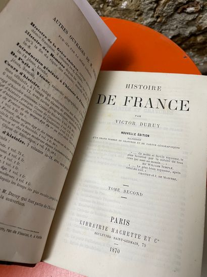 null [HISTORY and RELIGION]
- Victor DURUY, History of France, new edition, Paris,...
