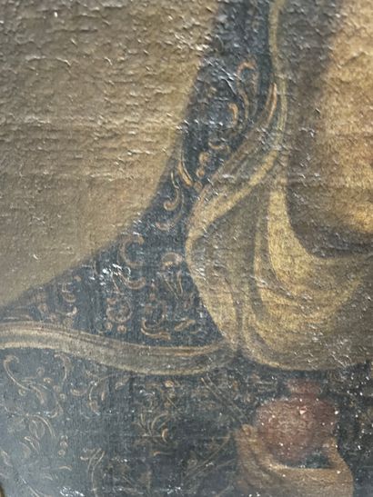 ECOLE FRANCAISE du XVIIE 17th century FRENCH SCHOOL

VIRGIN MARY

Oil on canvas mounted...