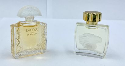 LALIQUE « Pour homme » LALIQUE " For men " (in French)

Box containing 2 homothetic...
