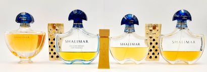 GUERLAIN « Shalimar » GUERLAIN "Shalimar

Important lot including about 7 bottles,...