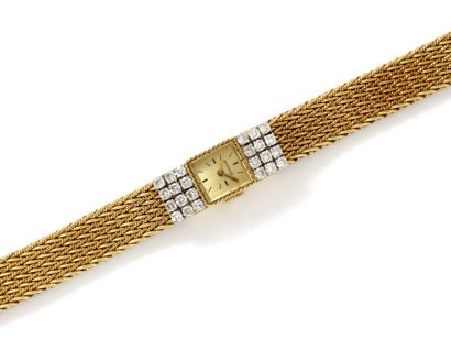 BOUCHERON PARIS BOUCHERON PARIS
Ladies' wristwatch in gold 750 and platinum 850 thousandths,...