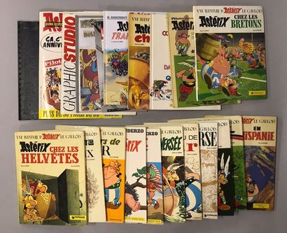 UDERZO UDERZO
Asterix
Fort lot d’albums en édition originale ou réédition (en édition...