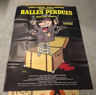 BALLES PERDUES BALLES PERDUES
Affiche du film
1983
Très bon état
160 x 120 cm