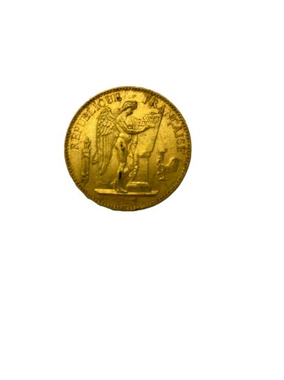 PIECE de 100 Francs or année 1901 PIECE of 100 Francs gold year 1901
Gross weight:...