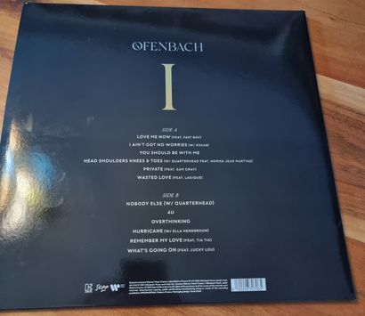 OFENBACH OFENBACH
 "I"
Vinyl record with offset printed sleeve signed and dedicated...