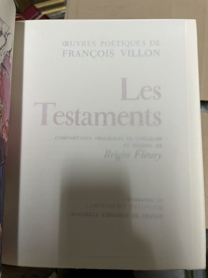 null [VILLON - POESIE]
Francois VILLON " Oeuvres poétiques", Nouvelle librairie de...