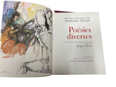 null [VILLON - POESIE]
Francois VILLON " Oeuvres poétiques", Nouvelle librairie de...