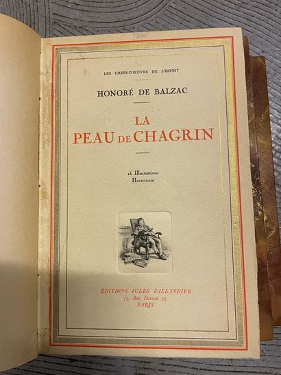 null [LITTERATURE - BALZAC- ROUSSEAU- LA FONTAINE - BOCCACE] 8 vol
- Jean -Jacques...