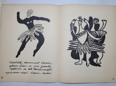 Fernand LEGER (1881-1955) CIRQUE
Lithographies sur vélin d'arches, in-folio, Paris,...