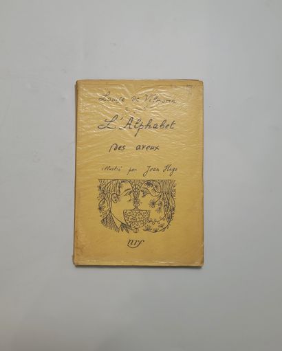 VILMORIN (Louise de). L’alphabet des aveux. Paris, Gallimard, 1954, in-8, br., couv....