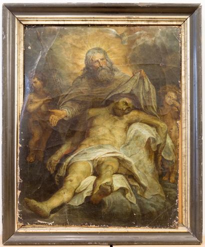 ¤ D'après FRANKEN CHRIST 
Reproduction sur toile
60 x 46 cm