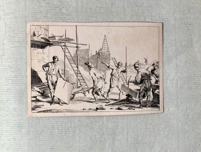 ¤ Jean DUPLESSIS-BERTAUX 10 petites gravures à l'eau-forte sur papier sans marge
Thèmes...