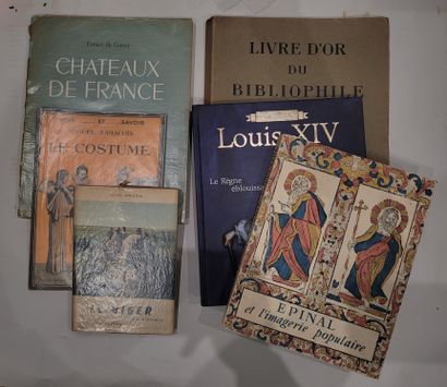 ¤ [HISTOIRE] Lot comprenant divers ouvrages historiques dont :
- Auguste Bailly "Anne...