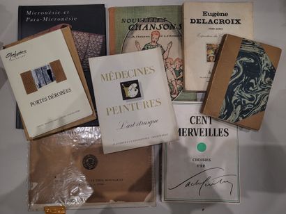 ¤ [ARTS - MUSIQUE - POESIE] Carton d'ouvrages divers dont :
- ST J. Perse "Amitié...