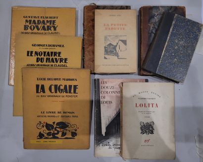 ¤ [LITTERATURE] Lot comprenant divers ouvrages dont :
- Alfred de Vigny "Cinq-Mars"...