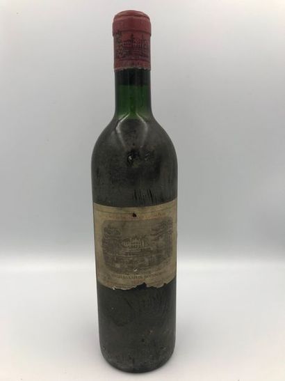 1 Bouteille CHATEAU LAFITE ROTHSCHILD, 1965 1 Bouteille CHATEAU LAFITE ROTHSCHILD,...