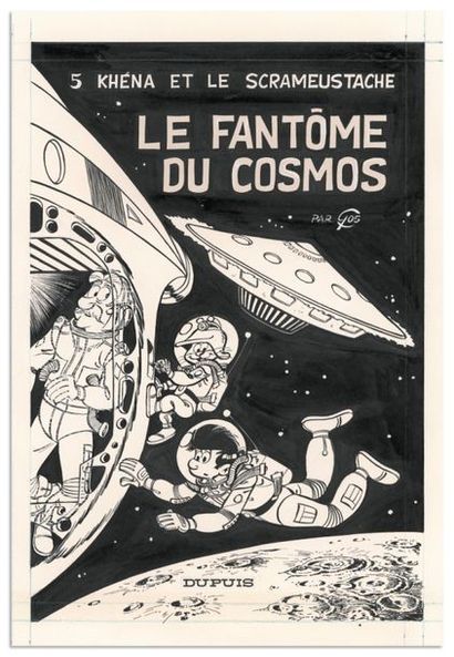ROLAND GOS ROLAND GOS
LE SCRAMEUSTACHE
Le Fantôme du Cosmos (T.5), Dupuis 1977
Couverture...