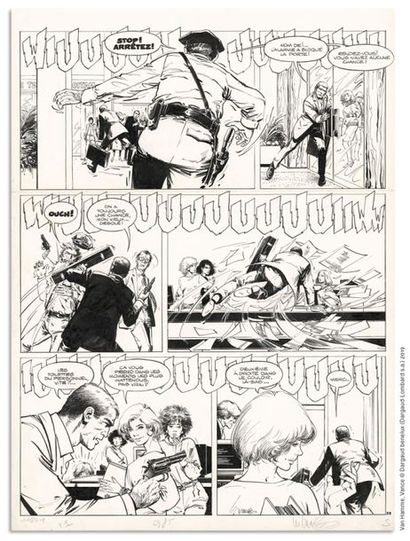 William VANCE WILLIAM VANCE
XIII
Le Jour du soleil noir (T.1), Dargaud 1984
Planche...