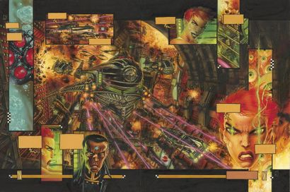 LEDROIT OLIVIER LEDROIT
SHA
Soul Vengeance (T.3), Soleil 2001
Double planche originale...