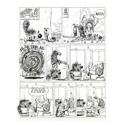EDIKA EDIKA

Sketchup, Audie 1983

Planche originale n°3 de l'histoire Initiation,...