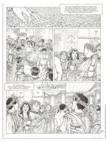 DELABY PHILIPPE DELABY
MURENA
The Thorns (T.9), Dargaud 2013
Original plate n° 44....