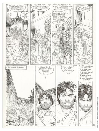 DELABY PHILIPPE DELABY
MURENA
Revenge of the Ashes (T.8), Dargaud 2010
Original plate...