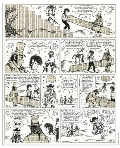 FRED FRED

PHILÉMON
À l'heure du second "T" (T.7), Dargaud 1975
Planche originale...