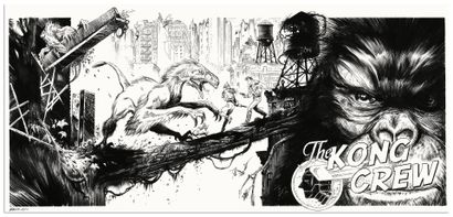 HERENGUEL ERIC HERENGUEL
THE KONG CREW
Caurette Editions 2019
Original illustration...