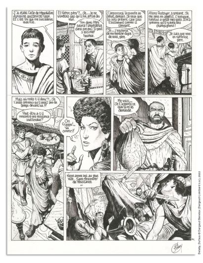 DELABY PHILIPPE DELABY
MURENA
The Purple and the Gold (T.1), Dargaud 1997
Original...