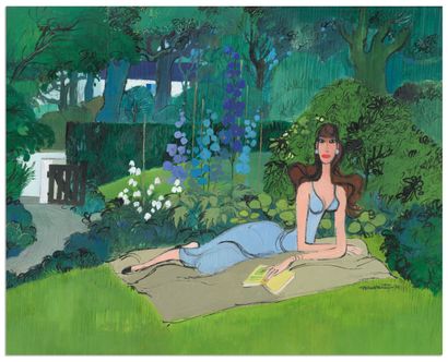 WILL WILL
Le Jardin des couleurs, Aire Libre/Champaka 2012
Couverture originale,...