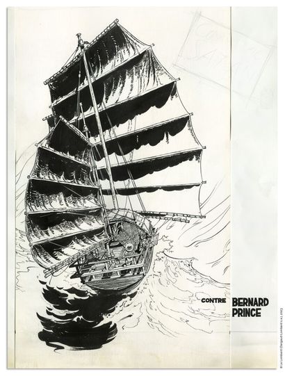 HERMANN HERMANN ◊
BERNARD PRINCE
Le Lombard
Original cover of the Journal
de Tintin...
